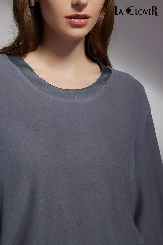 5F LACLOVER暖暖午后套头分身套装 商品图2