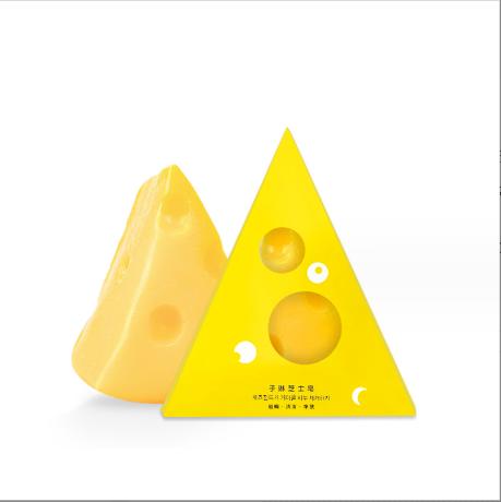 【买1送1再送起泡网】芝士拉丝皂  补水保湿手工皂 60g 商品图0