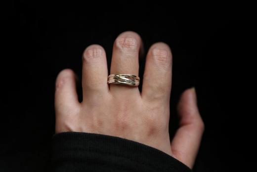 CHEZ BOQUE 羁绊系列原创手工925银戒指《缠绕36号》 商品图2