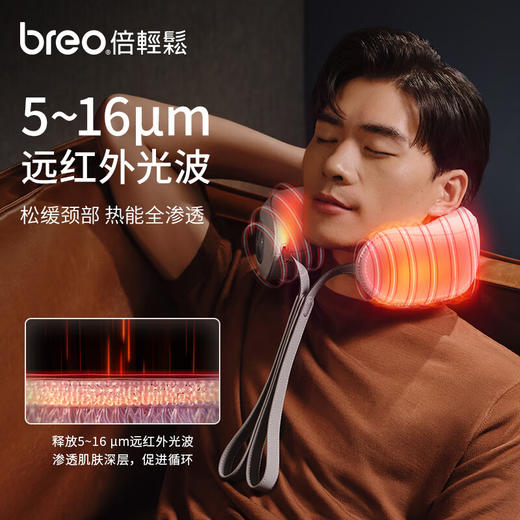 【家居】倍轻松（breo）肩颈按摩器iNeckD5 商品图4