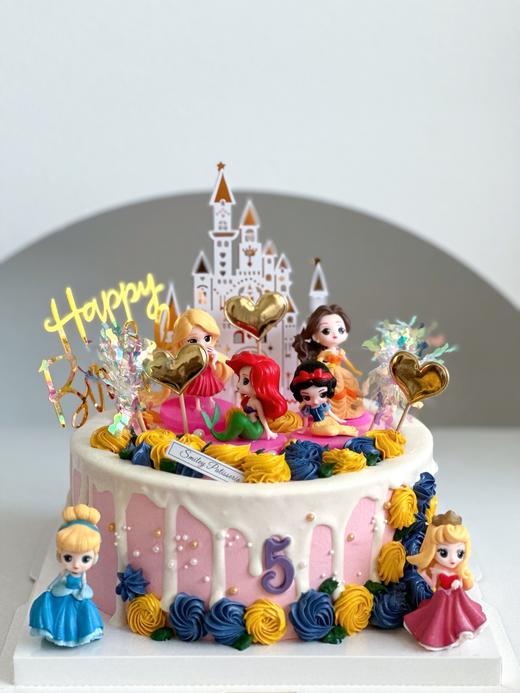 主题奶油蛋糕 | 鲜果原味奶油 - 海上城堡 商品图0