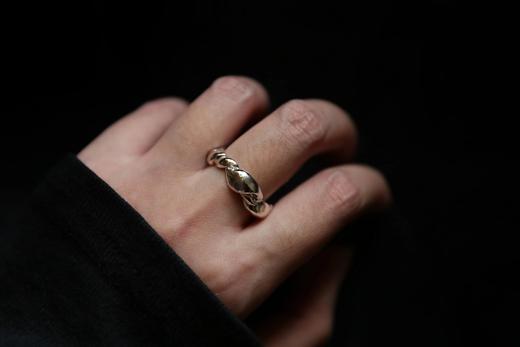 CHEZ BOQUE 羁绊系列原创手工925银戒指《缠绕34号》 商品图4