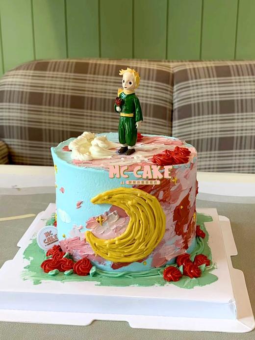 小王子场景裱花蛋糕 商品图0