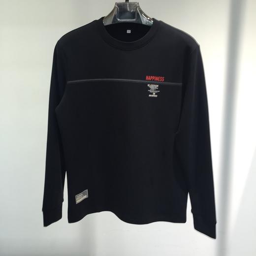 秋冬新款绒毛圆领卫衣男士穿搭打底长袖上衣  FL-8803 商品图1