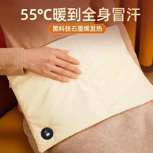 石墨烯无水暖手袋usb充电式双面发热防爆随身携带速热保暖电暖宝 商品图2