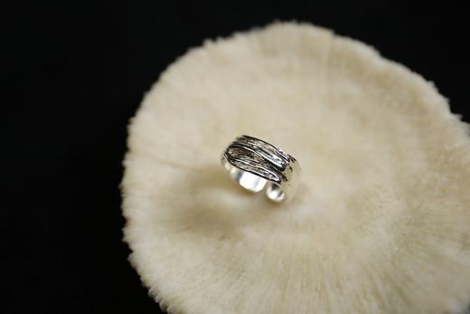 CHEZ BOQUE 羁绊系列原创手工925银戒指《缠绕28号》 商品图4