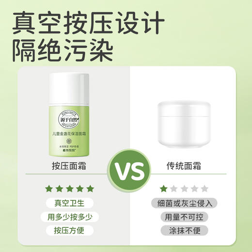 植物妈妈儿童金盏花保湿面霜50g 商品图3