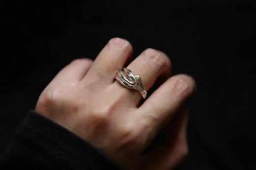 CHEZ BOQUE 羁绊系列原创手工925银戒指《缠绕31号》 商品图2