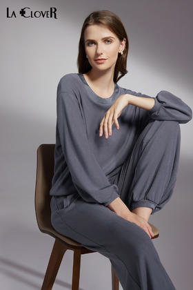 5F LACLOVER暖暖午后套头分身套装