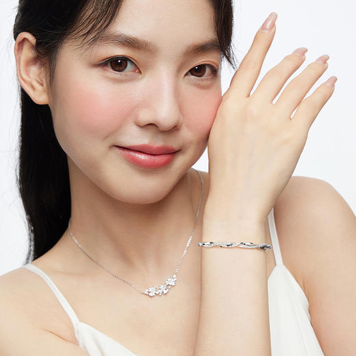 KADER卡蒂罗 满天星手镯 999银 女莫比乌斯环轻奢小众生日礼物送闺蜜送女友 商品图1