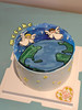 地球天使手绘蛋糕 商品缩略图0
