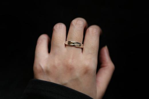 CHEZ BOQUE 羁绊系列原创手工925银戒指《缠绕35号》 商品图0