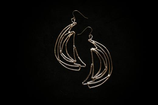 CHEZ BOQUE 冬日童话系列原创手工925银耳环《彩虹》 商品图3