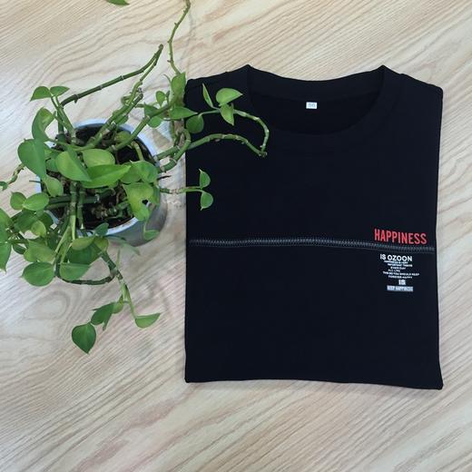 秋冬新款绒毛圆领卫衣男士穿搭打底长袖上衣  FL-8803 商品图2