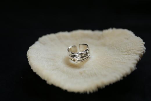 CHEZ BOQUE 羁绊系列原创手工925银戒指《缠绕28号》 商品图1