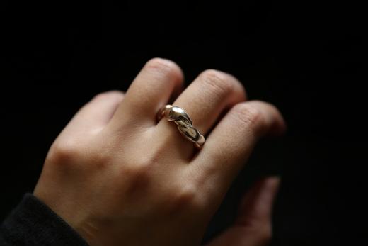 CHEZ BOQUE 羁绊系列原创手工925银戒指《缠绕34号》 商品图2