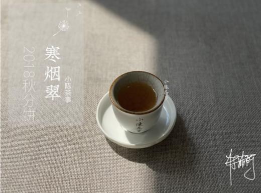 温润、稠滑、微微带浆感，2018秋分饼《寒烟翠》含香而来 商品图11