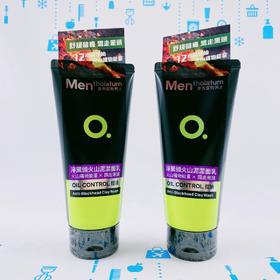 曼秀雷敦男士淨黑头火山泥洁面乳100g-新包装（011652）