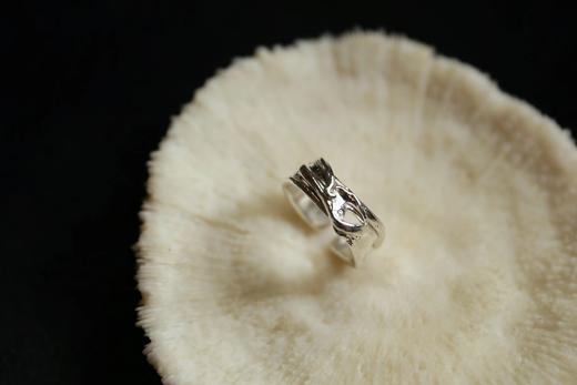 CHEZ BOQUE 羁绊系列原创手工925银戒指《缠绕32号》 商品图4