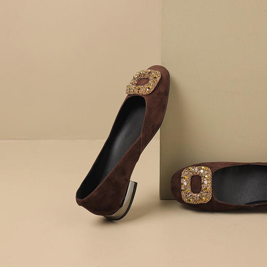 秋季新款，平底水钻单鞋LD-F6485 商品图2