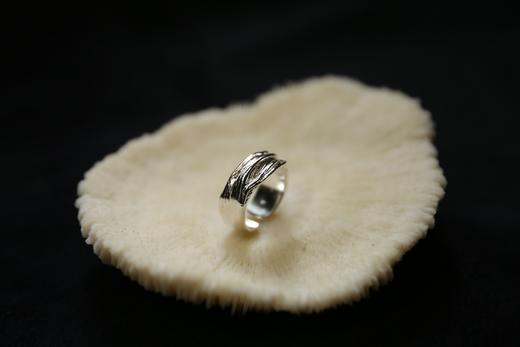 CHEZ BOQUE 羁绊系列原创手工925银戒指《缠绕28号》 商品图3