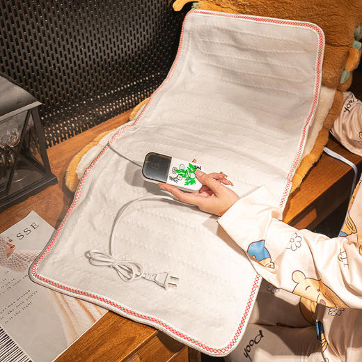 加热坐垫电热屁股垫子椅子腰垫椅垫办公室久坐护腰靠垫靠背一体 商品图8