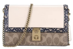 COACH棕色拼色C2629