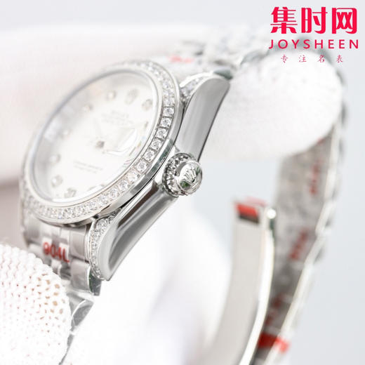 【钻圈款】劳力士日志型系列 女款28mm 女士机械腕表 搭载改ETA2671 商品图5