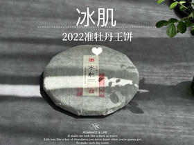 2022准牡丹王饼《冰肌》来了，娉娉婷婷，飘扬而至