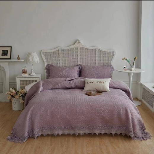 曼庭生活高端床盖奢华三件套奢华床盖 商品图1