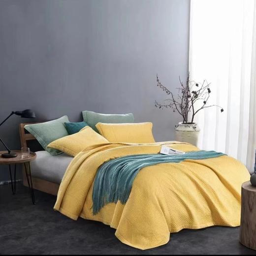 曼庭生活天丝床盖三件套轻奢时尚床盖 商品图3