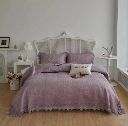 曼庭生活高端床盖奢华三件套奢华床盖 商品图4