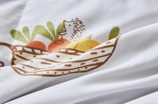 罗莱KIDS 欢乐农场聚暖鹅绒抱抱白鹅柔春秋被 商品图5