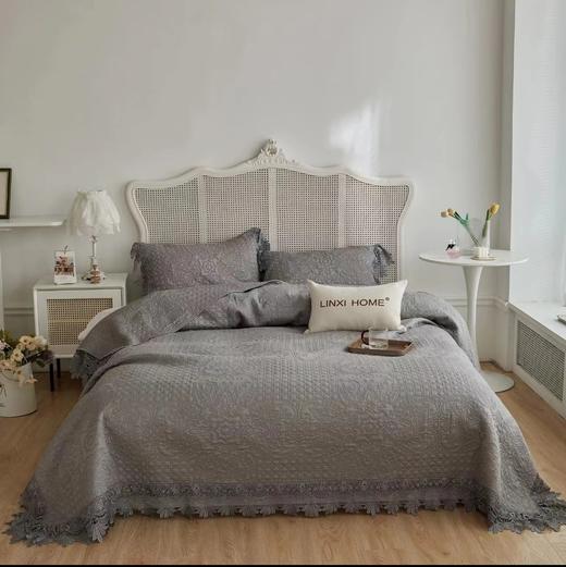 曼庭生活高端床盖奢华三件套奢华床盖 商品图0