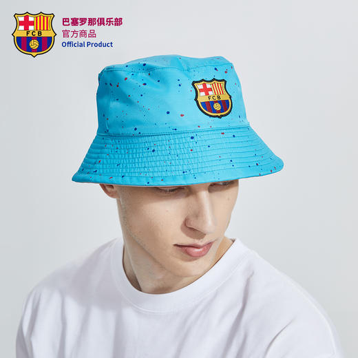 巴塞罗那俱乐部商品 | 巴萨蓝白双面渔夫帽新潮流球迷周边 商品图3