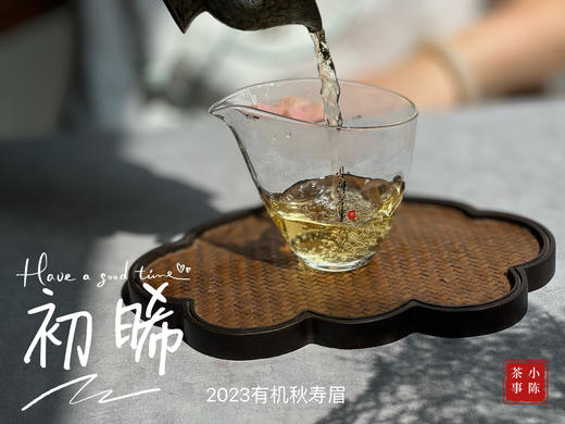 2023年的第一款秋白茶，2023有机秋寿眉《初晞》，野劲毫香几可乱真荒野韵（1斤收藏装） 商品图3