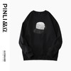 PINLI品立2023秋季新款男士圆领印花落肩袖套头卫衣潮BG233109002 商品缩略图5