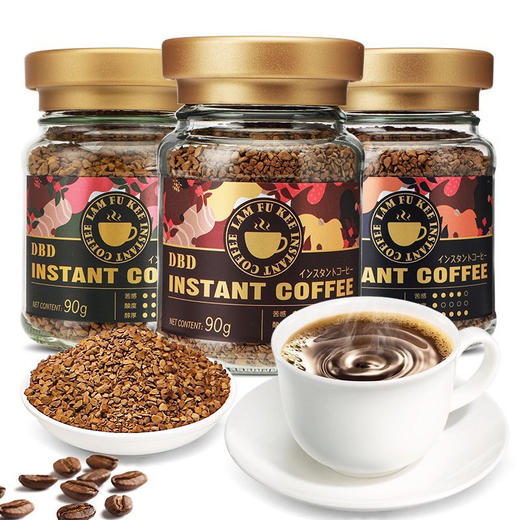 林富记浓香冻干速溶咖啡90g 商品图2