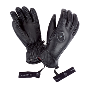 Thermic-ic - Power Gloves - Black - 女装 - 滑雪手套 - 黑色