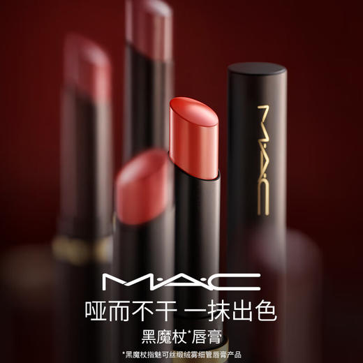 MAC魅可丝缎绒雾细管唇膏 876# 唯我独棕 商品图1