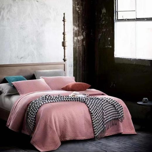 曼庭生活天丝床盖三件套轻奢时尚床盖 商品图4