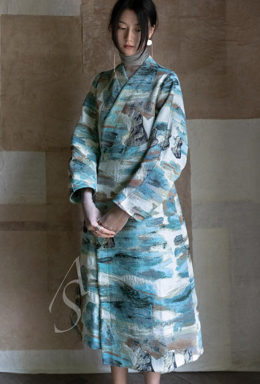 Toogood  山石织绣SCULPTOR系带连衣裙 商品图2