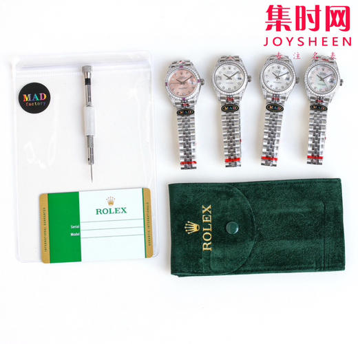 【钻圈款】劳力士日志型系列 女款28mm 女士机械腕表 搭载改ETA2671 商品图8