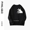 PINLI品立2023秋季新品印花套头卫衣男士休闲潮牌上衣BG233109003 商品缩略图3