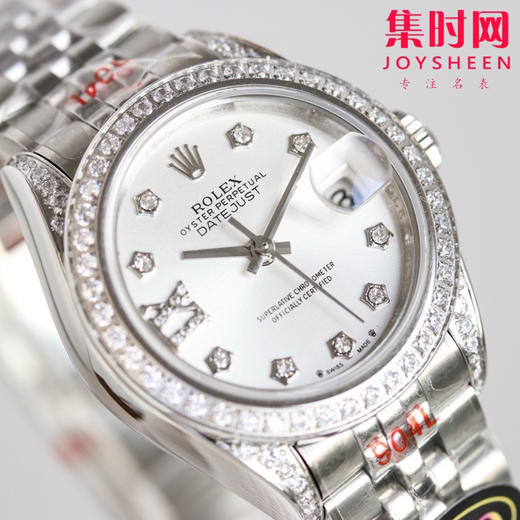 【钻圈款】劳力士日志型系列 女款28mm 女士机械腕表 搭载改ETA2671 商品图2