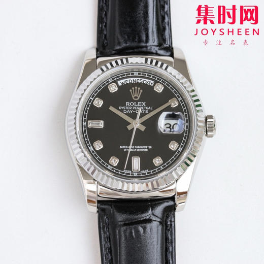 总统表 曾经酷爱佩戴Rolex的DD 劳力士 ROLEX 日志系列 星期日历型 它是劳力士中的蓝气球！表径36mm 商品图3