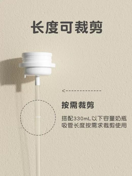 【贝亲原装配件】贝亲自然实感第3代宽口径PPSU奶瓶吸管/双把手柄/盖帽配件 商品图3