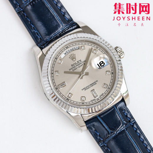 总统表 曾经酷爱佩戴Rolex的DD 劳力士 ROLEX 日志系列 星期日历型 它是劳力士中的蓝气球！表径36mm 商品图4