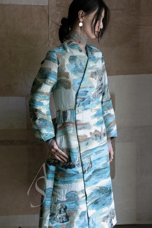 Toogood  山石织绣SCULPTOR系带连衣裙 商品图1