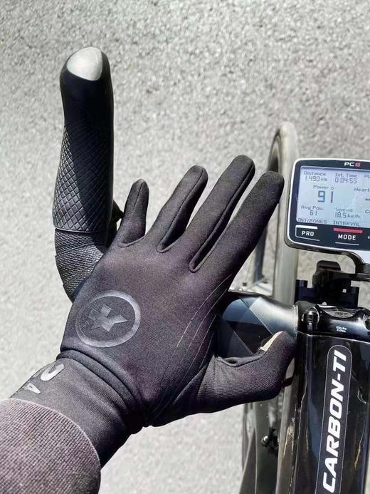 Assos Tiburu EVO7秋冬内绒可触屏骑行手套 商品图5